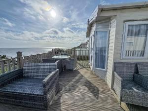 6 Berth Caravan With Stunning Sea Views And Decking To Relax On, Ref 32048Az