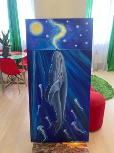 Designer studio with a view of the right bank