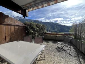 NOUVEAU Louveteau 3 Studio avec terrasse et vue montagne