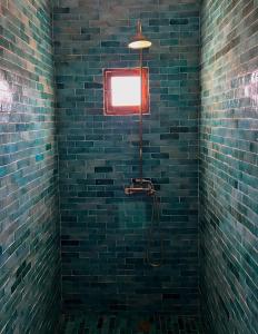 Turquoise Brick Surf House