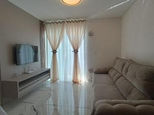 Apto novo com vista pro mar