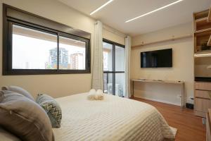 SB 1006 · Studio c Varanda - Metro Brooklin e Shop Morumbi