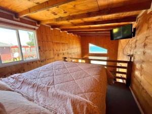 Cabañas frente al mar