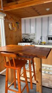 Cabañas frente al mar