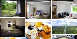 kleines Haus mit Wintergarten