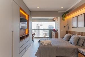 Sunset Rooftop Studio - Conforto & Modernidade no Brooklin