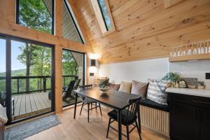 Alpine A-Frame at Calm Ridge Treehouses