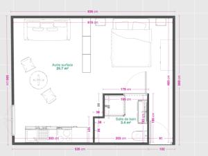 Appartement cosy avec cuisine équipée - API-1-52-760