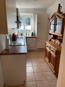 Sky bed and wood stove appartment