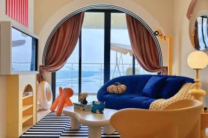Dooga Ins-Retro Dreamland Seaview Bathtub by Doogahome Homestay