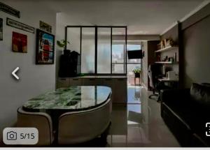 Modern apartment with garage