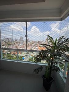 Apartamento completo com ar condicionado em todos os ambientes e mobiliado Lazer completo com piscina quadra churrasqueira e academia