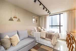 Studio Aconchegante com Ac em Ótima Região-MUV406