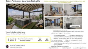 Crown Penthouse - Luxurious, Spa & Vista , by Uni88 ApartHotel