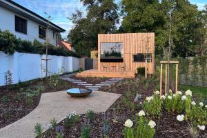 Stylish tiny house in an urban oasis