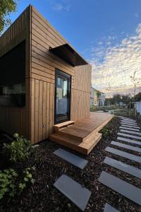 Stylish tiny house in an urban oasis