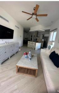 Caribbean dream beach Punta Cana room with private bathroom in shared apartment