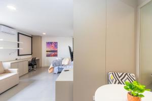 Estudio com cama + sofá-cama - NLF2005