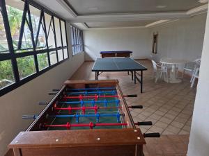 Apto 6 pessoas com piscina aquecida