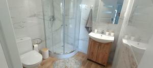 Blue cottage near Krakow