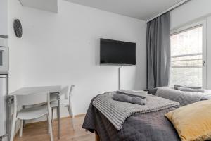 Laadukas kalustettu yksiö Logomolla 1-2hlö