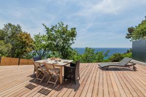 Chalet Little Paradise VUE MER, grande terrasse