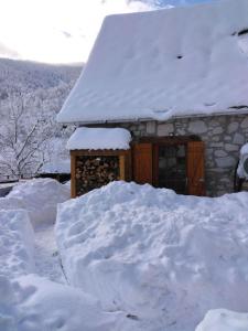 Chalet typique des Pyrénées