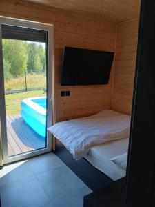 Domek nad Jeziorkiem Sauna -Silownia-Balia