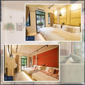 Spacious APT In Center featuring several distinct BRs - Bedroom w TWIN-Superking beds -Share living room, kitchen & gym