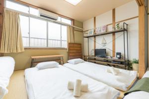 New Design 10ppl Family House 4rooms&2tubs