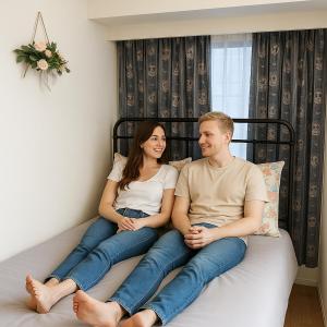 OPEN#신주쿠5분#시부야10분#편의점2분#최대9명#고급홈#침실3#우아한집#114m2#침대5