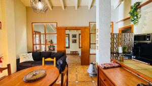 Apartment with private pool and garden