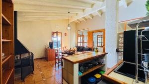 Apartment with private pool and garden