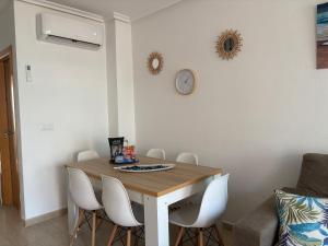 Adosado playa, geoda y Aguilas cerca, con barbacoa y piscina en San Juan de los terreros