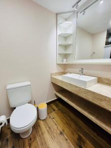 Apt na praia, perfeito para sua família e amigos