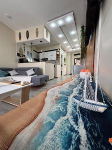 Appartement charmant avec vue sur la sur mer