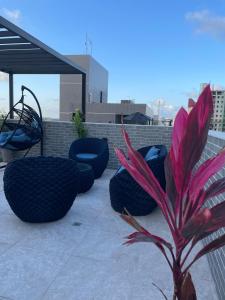 Studio de influencer a 02 min da praia