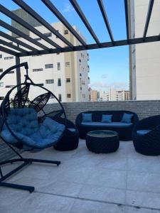 Studio de influencer a 02 min da praia