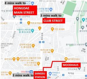 3 rooms 3 mins walk to Sangsu Stn 2F