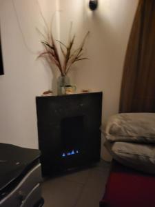 Apartastudio con baño privado y chimenea