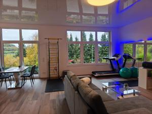 Moderne Ferienwohnung mit Fitnessgeräte