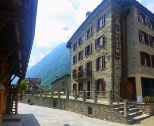 2 hvězdičkový hotel Indren Hus Alagna Valsesia Itálie