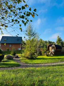 Dolina Bella - ogrzewany domek z balią, sauną i kominkiem w sercu Kaszub