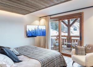 Chalet Le Moulin, Courchevel Le Praz, 6 chambres, Ski in, Ski out
