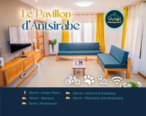 Le pavillon dAntsirabe-Villa Elégante-Champêtres