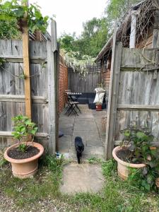 Self-contained studio with patio