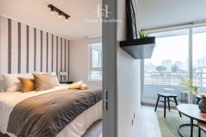 HT Centrico depto con estacionamiento 3PAX