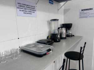 Studio com duas camas ao lado do Expo Center Norte em São Paulo