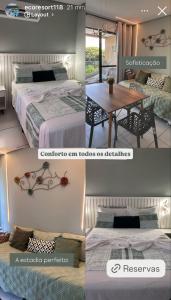 Flat 118 Eco Resort ao lado da Igrejinha de Carneiros