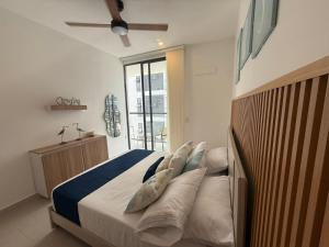 Apto con la Mejor Playa - Vista al mar - 8 min Aeropuerto -WiFi -AC -GYM